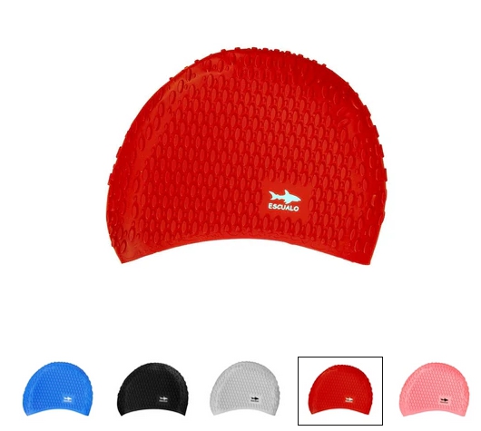 Gorra Natación Escualo Burbujas