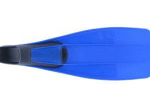 Aleta Aqua Flexa talon Cerrado Azul talla 3 - 4