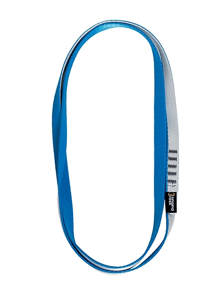 Eslinga 80 cm - 16mm Singing Rock, azul/blanco.