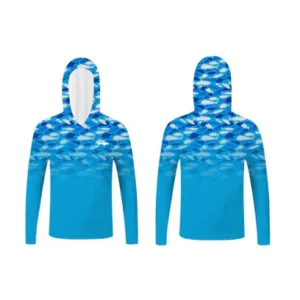 Rashguard, Escualo, Pesca Azul, Dama y Caballero